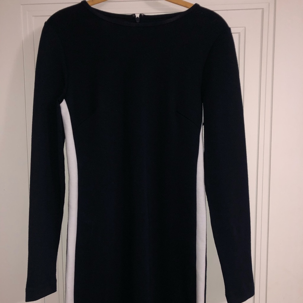Michael Kors Navy Long Sleeve Dress-Small